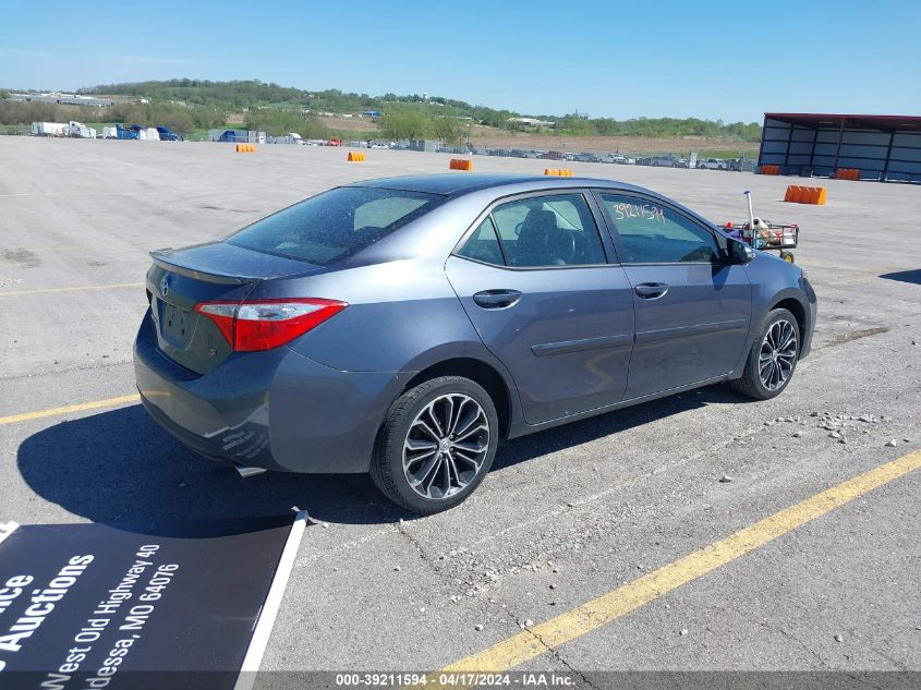 2016 TOYOTA COROLLA S PLUS - 2T1BURHE0GC540708