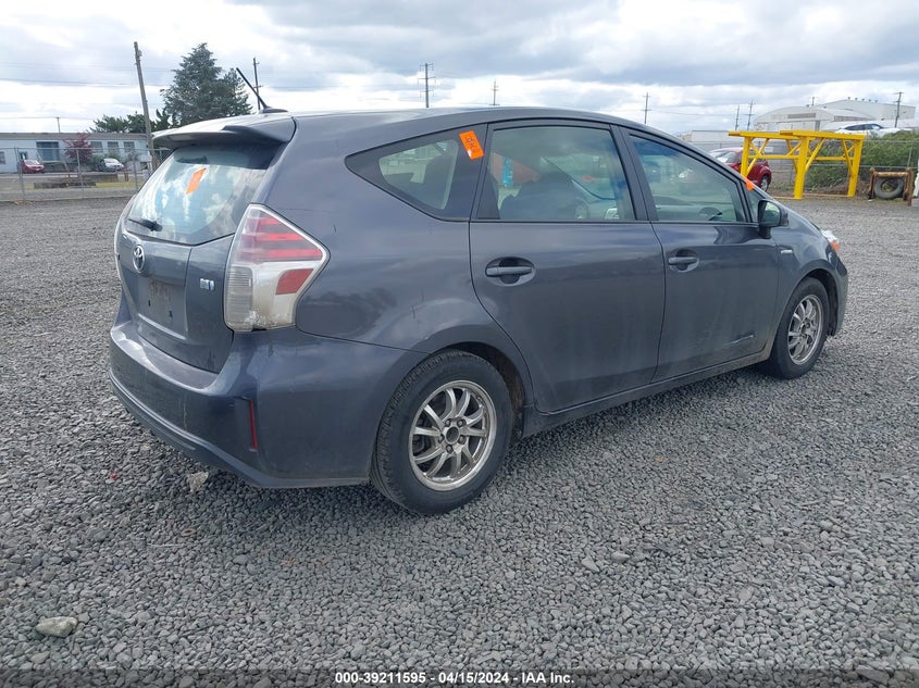 2015 Toyota Prius V Three VIN: JTDZN3EU6FJ020780 Lot: 39211595