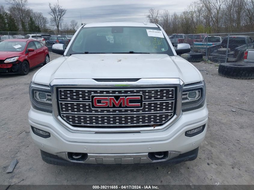 2018 GMC Sierra 1500 Denali VIN: 3GTU2PEJ7JG322704 Lot: 39211685