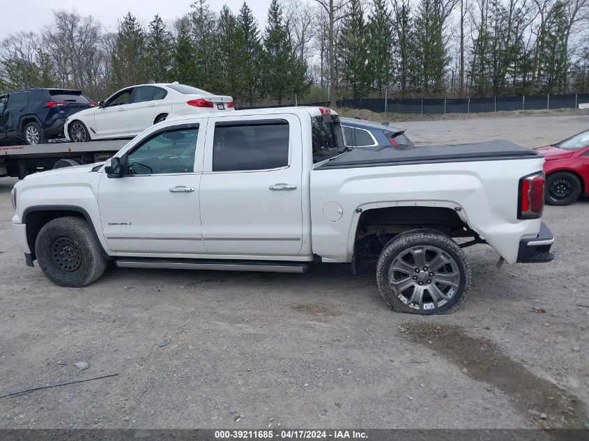 2018 GMC Sierra 1500 Denali VIN: 3GTU2PEJ7JG322704 Lot: 39211685