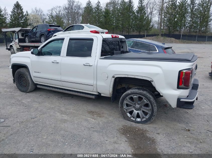 2018 GMC Sierra 1500 Denali VIN: 3GTU2PEJ7JG322704 Lot: 39211685