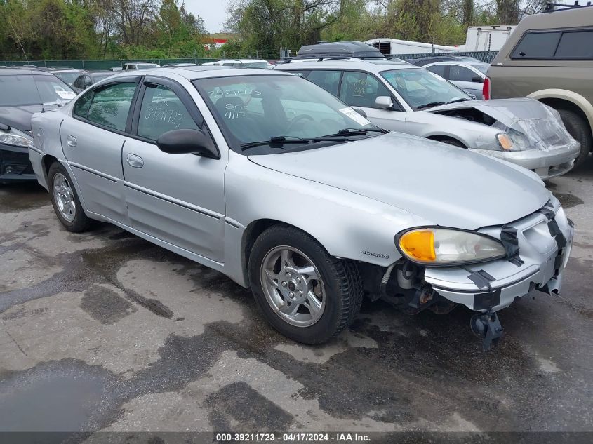 2003 Pontiac Grand Am Gt VIN: 1G2NW52EX3M665581 Lot: 39211723