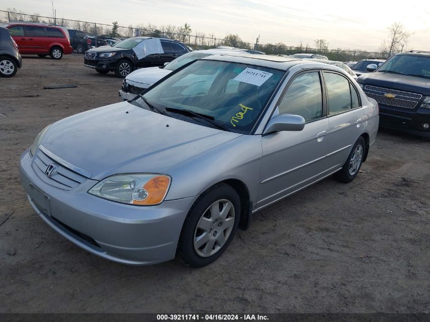 1HGES26732L026093 | 2002 HONDA CIVIC