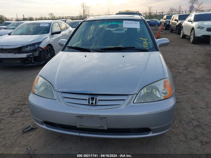 1HGES26732L026093 | 2002 HONDA CIVIC