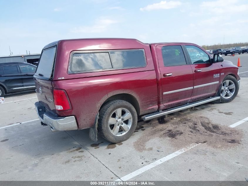 2017 Ram 1500 Big Horn 4X4 6'4 Box VIN: 1C6RR7TT3HS756991 Lot: 39211772