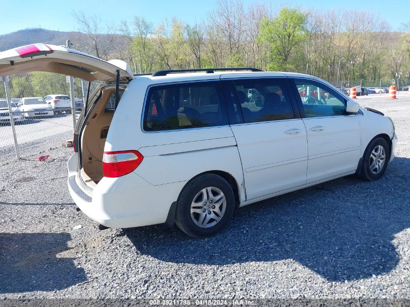 2007 Honda Odyssey Ex-L VIN: 5FNRL38797B145325 Lot: 48048654