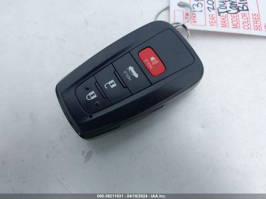 2020 Toyota Camry Xle Hybrid VIN: 4T1F31AKXLU015282 Lot: 39211831