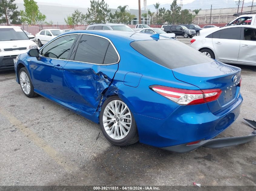 2020 Toyota Camry Xle Hybrid VIN: 4T1F31AKXLU015282 Lot: 39211831