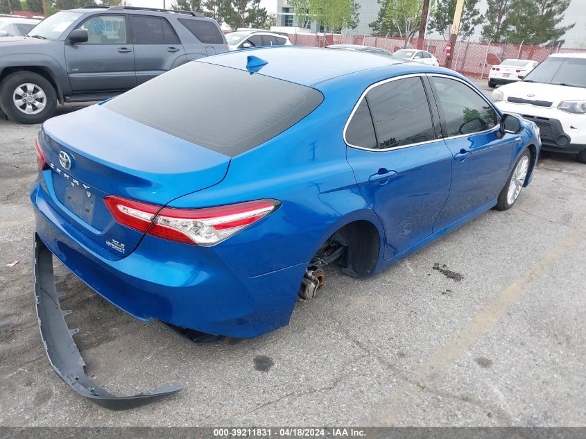 2020 Toyota Camry Xle Hybrid VIN: 4T1F31AKXLU015282 Lot: 39211831