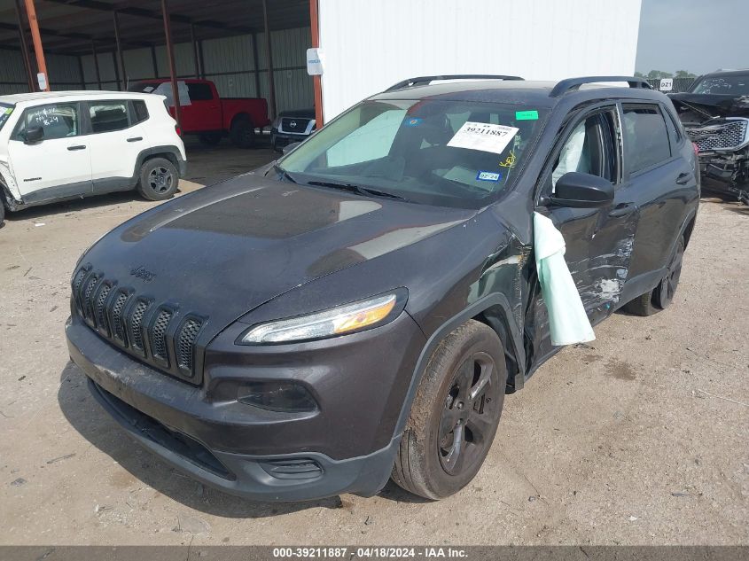 2016 Jeep Cherokee Altitude VIN: 1C4PJMAB2GW333097 Lot: 39211887