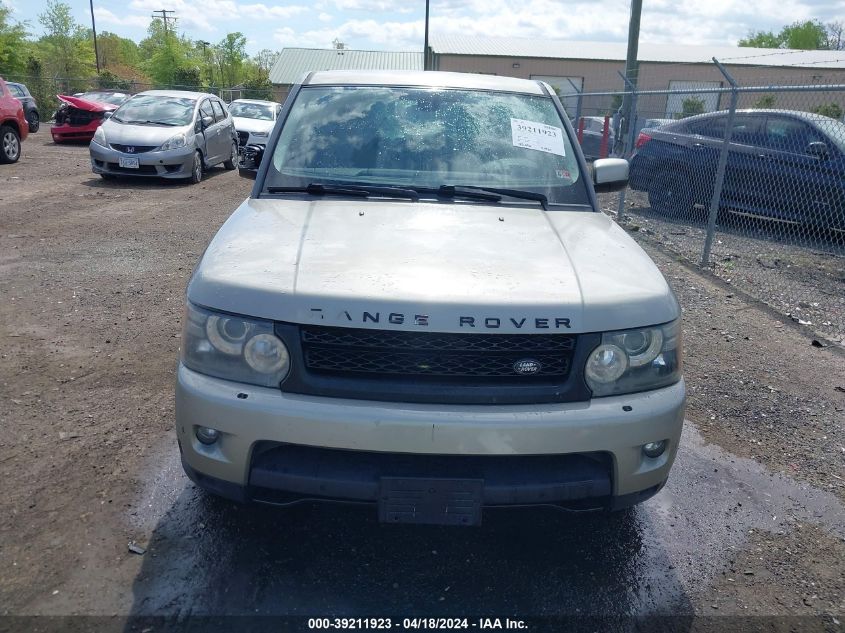 2010 Land Rover Range Rover Sport Hse VIN: SALSF2D40AA231257 Lot: 39211923