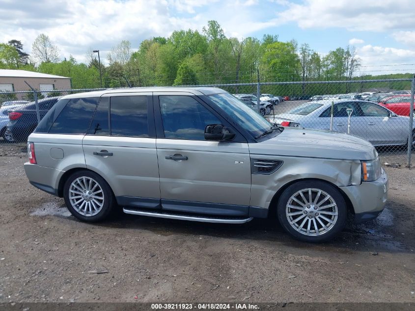 2010 Land Rover Range Rover Sport Hse VIN: SALSF2D40AA231257 Lot: 39211923