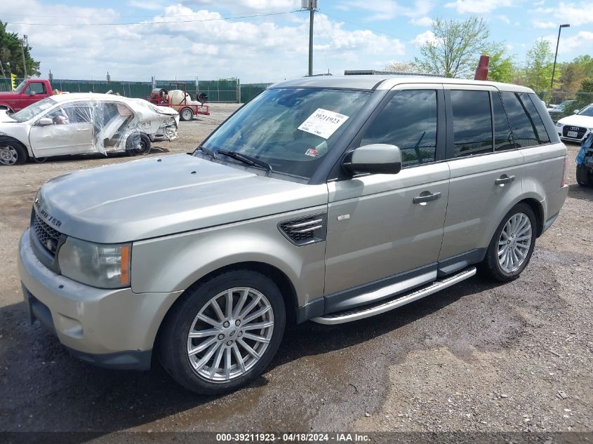 2010 Land Rover Range Rover Sport Hse VIN: SALSF2D40AA231257 Lot: 39211923