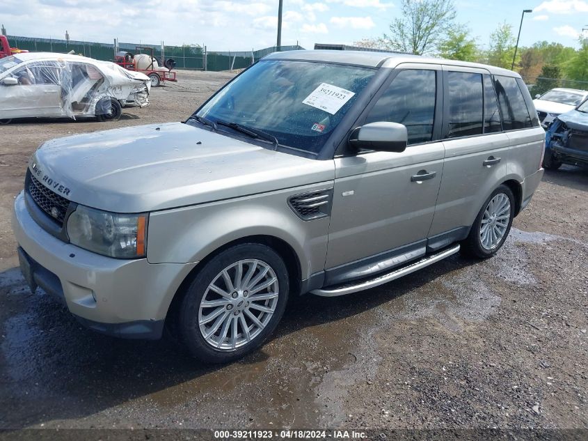 2010 Land Rover Range Rover Sport Hse VIN: SALSF2D40AA231257 Lot: 39211923