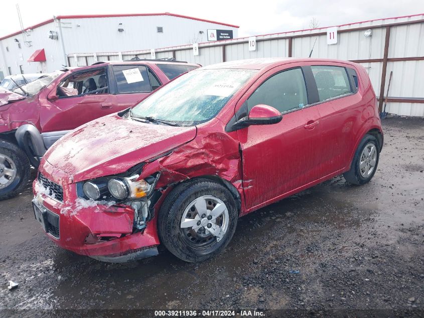 2014 Chevrolet Sonic Ls Manual VIN: 1G1JB6SH2E4186430 Lot: 39211936