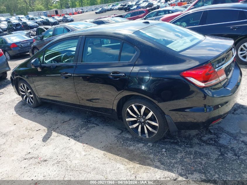 2015 Honda Civic Ex-L VIN: 19XFB2F95FE019827 Lot: 39211968