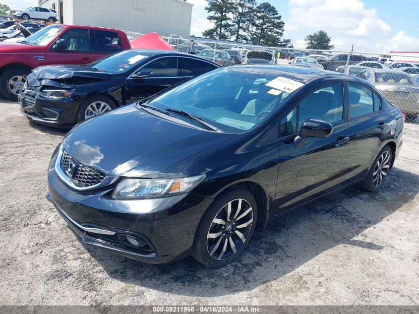 2015 Honda Civic Ex-L VIN: 19XFB2F95FE019827 Lot: 39211968