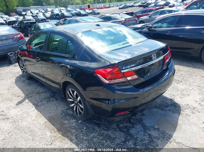 2015 Honda Civic Ex-L VIN: 19XFB2F95FE019827 Lot: 39211968