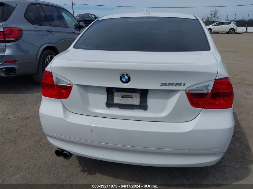 2008 BMW 328I VIN: WBAVA375X8NL55999 Lot: 39211975