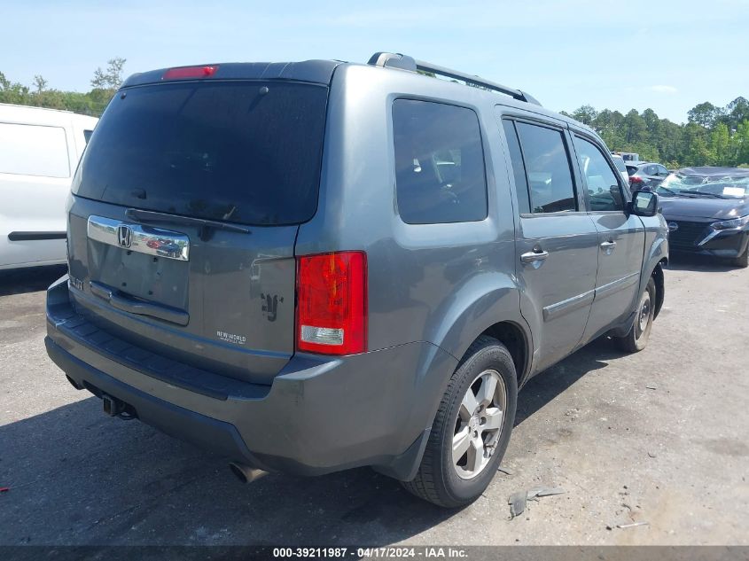 2011 Honda Pilot Ex-L VIN: 5FNYF3H6XBB033460 Lot: 39238576