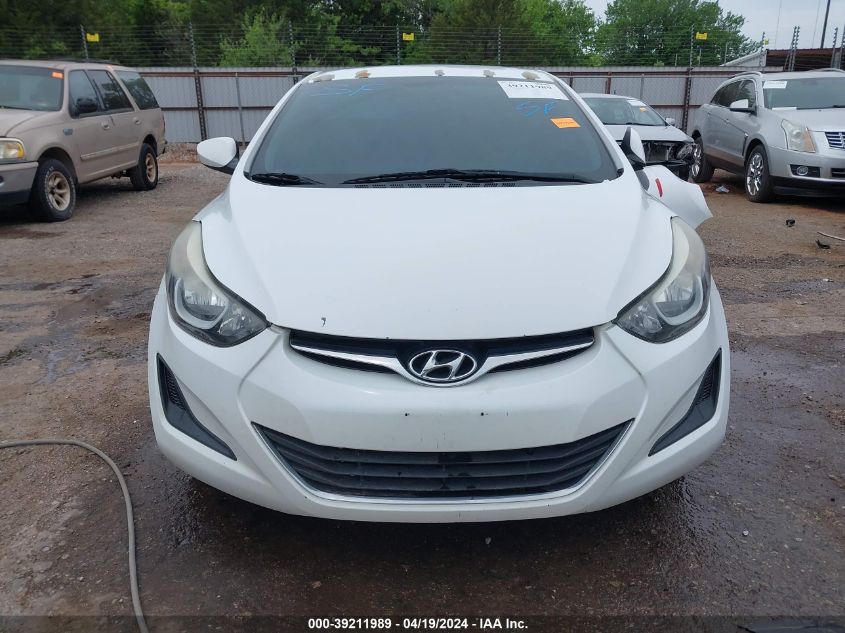 2015 Hyundai Elantra Se VIN: 5NPDH4AE0FH623058 Lot: 39211989