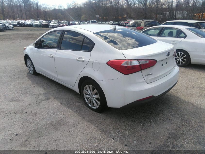 2014 Kia Forte Lx VIN: KNAFX4A68E5241490 Lot: 39211990