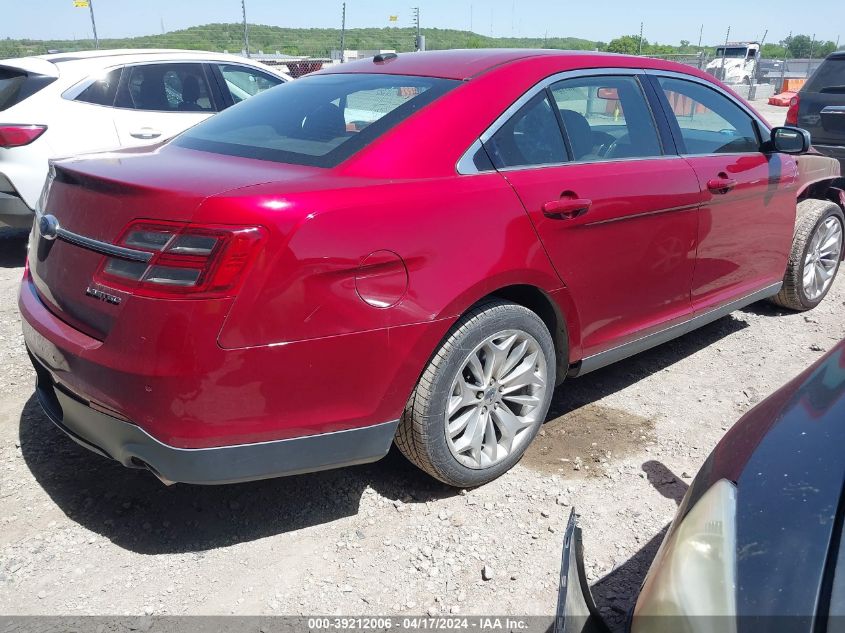 2013 Ford Taurus Limited VIN: 1FAHP2F84DG218288 Lot: 39212006