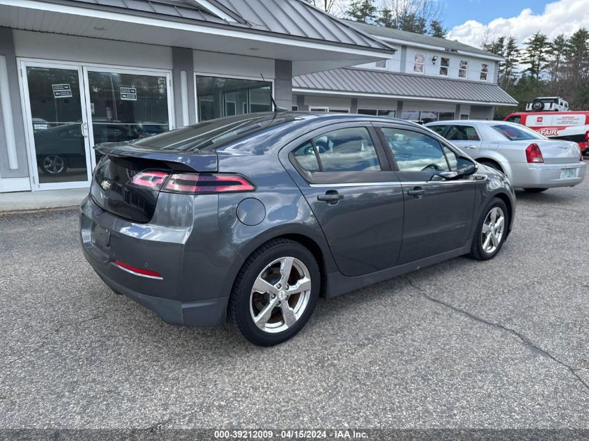 2011 Chevrolet Volt VIN: 1G1RD6E47BU101065 Lot: 39212009