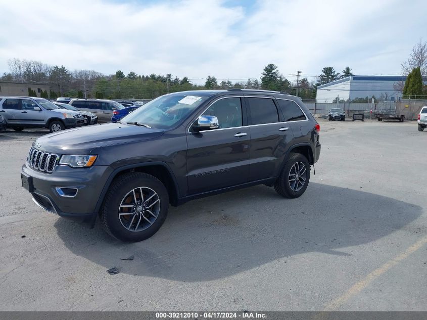 2018 Jeep Grand Cherokee Limited 4X4 VIN: 1C4RJFBG7JC106527 Lot: 39212010