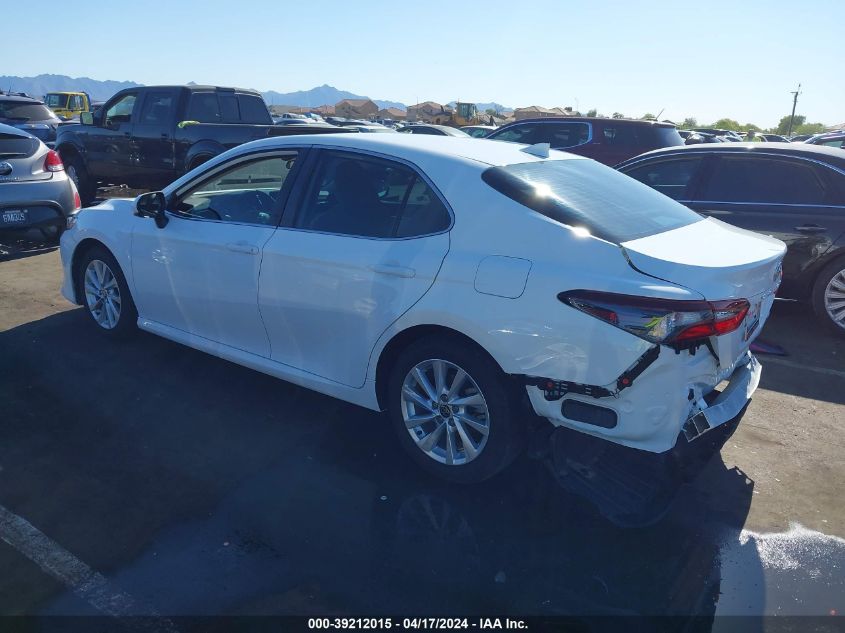 2021 Toyota Camry Le VIN: 4T1C11AK8MU554073 Lot: 39212015