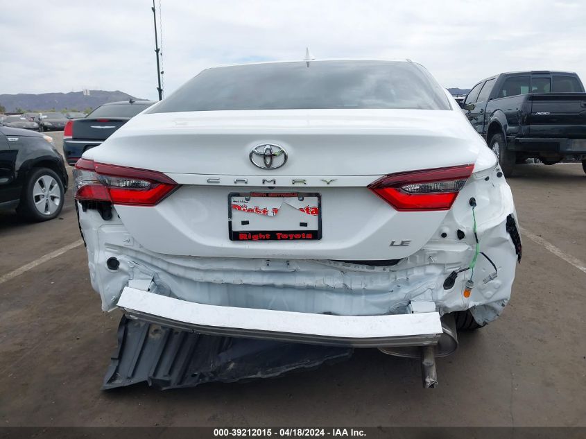 2021 Toyota Camry Le VIN: 4T1C11AK8MU554073 Lot: 39212015
