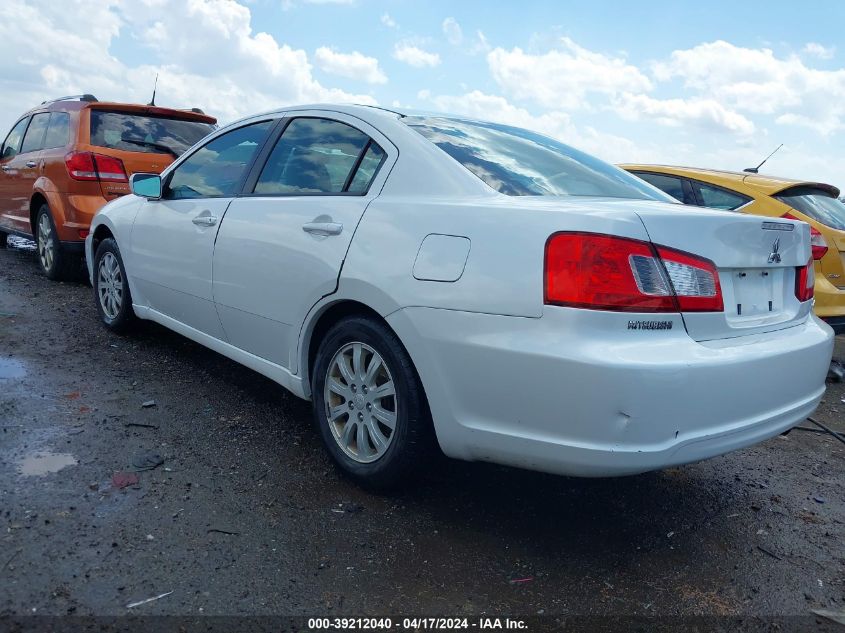 2011 Mitsubishi Galant Es VIN: 4A32B2FF1BE021002 Lot: 39212040