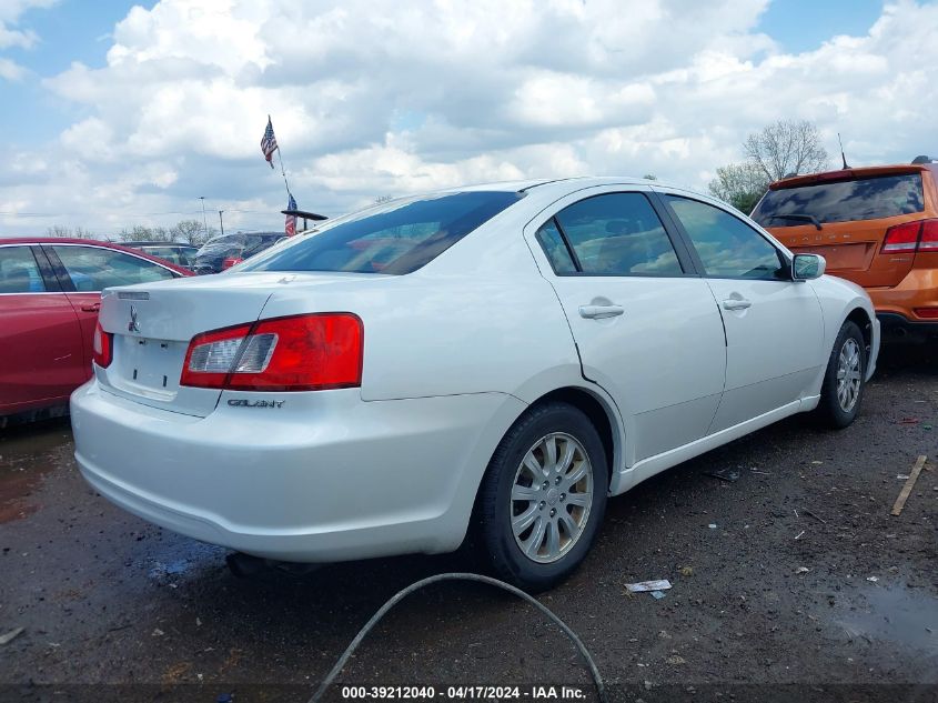 2011 Mitsubishi Galant Es VIN: 4A32B2FF1BE021002 Lot: 39212040