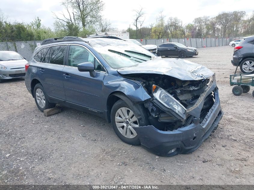 2018 Subaru Outback 2.5I Premium VIN: 4S4BSACC1J3392934 Lot: 39212047