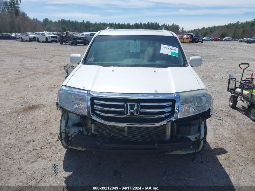 2014 Honda Pilot Touring VIN: 5FNYF4H93EB038133 Lot: 39212049