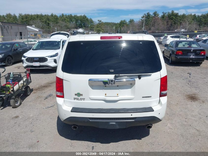2014 Honda Pilot Touring VIN: 5FNYF4H93EB038133 Lot: 39212049
