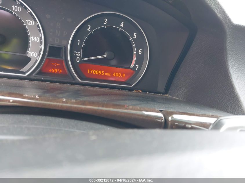 2005 BMW 745I VIN: WBAGL63575DP75523 Lot: 39212072