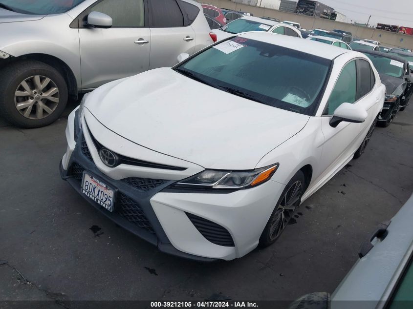 2018 Toyota Camry Se VIN: 4T1B11HK5JU113109 Lot: 39212105