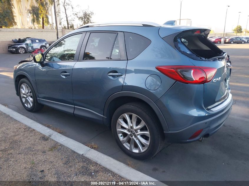 2015 Mazda Cx-5 Grand Touring VIN: JM3KE2DY4F0510907 Lot: 39257622