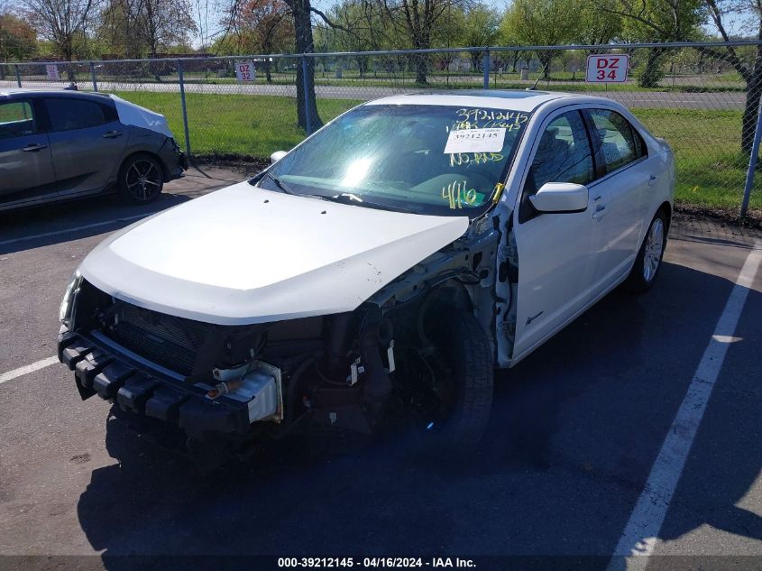 2010 Ford Fusion Hybrid VIN: 3FADP0L35AR263482 Lot: 39212145