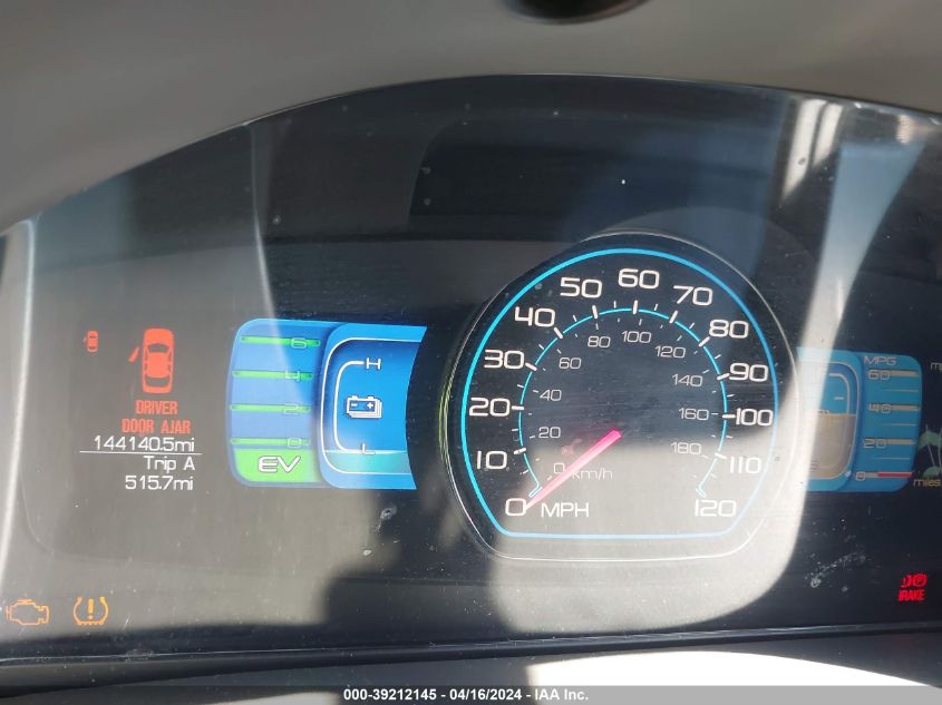 2010 Ford Fusion Hybrid VIN: 3FADP0L35AR263482 Lot: 39212145