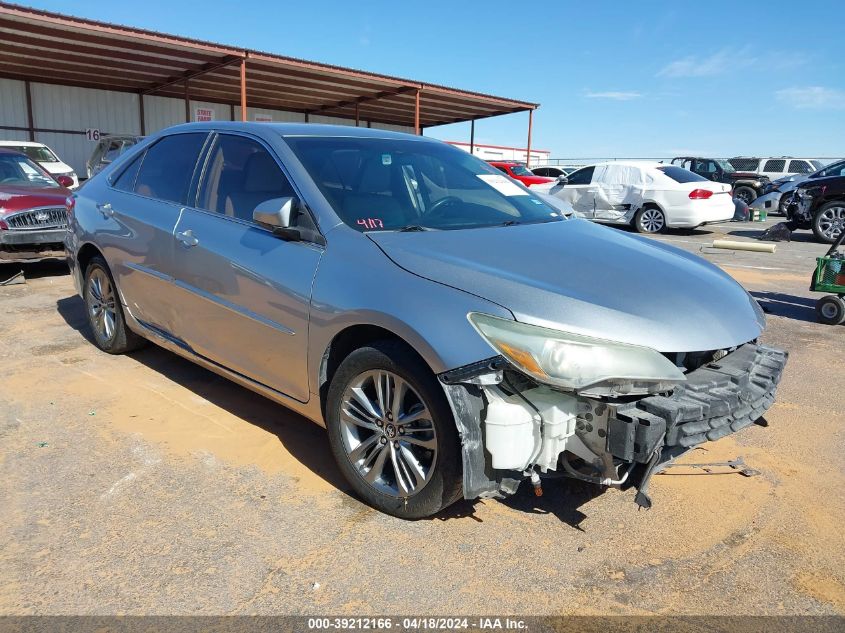 2015 Toyota Camry Se VIN: 4T1BF1FK6FU042563 Lot: 39212166