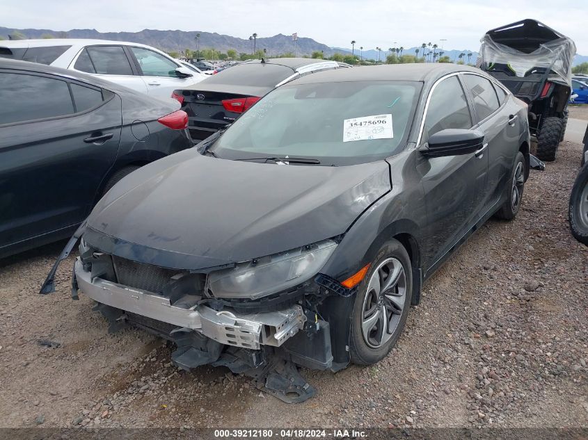 2019 Honda Civic Lx VIN: 19XFC2F64KE036230 Lot: 39212180