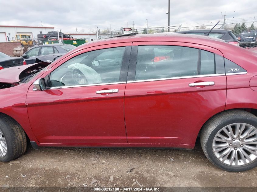 2011 Chrysler 200 Limited VIN: 1C3BC2FB7BN601386 Lot: 39212188