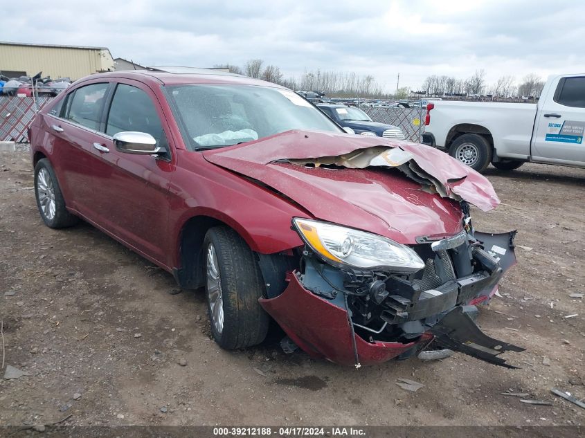 2011 Chrysler 200 Limited VIN: 1C3BC2FB7BN601386 Lot: 39212188