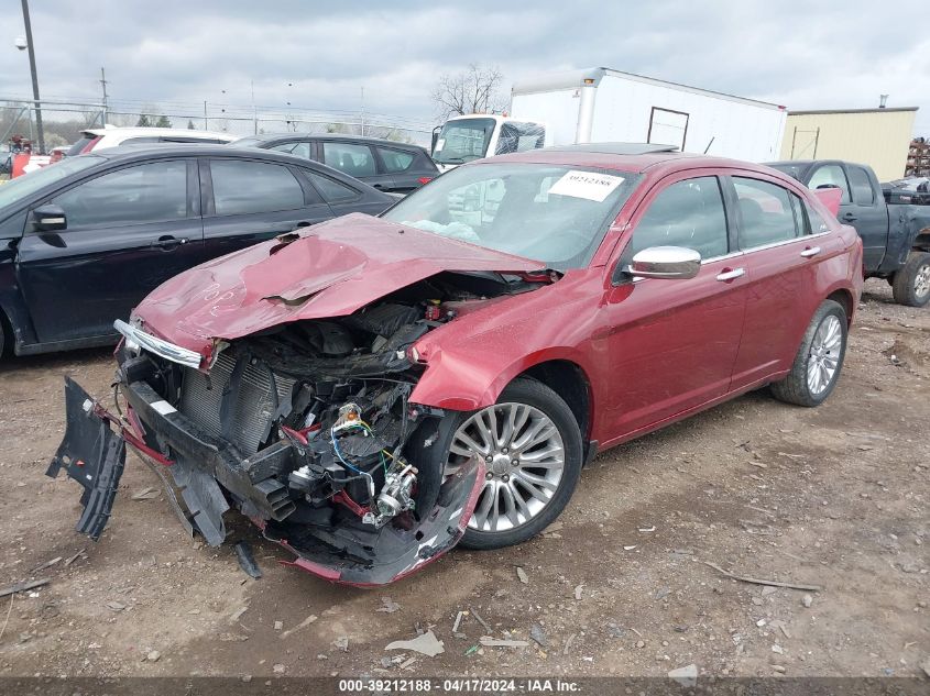 2011 Chrysler 200 Limited VIN: 1C3BC2FB7BN601386 Lot: 39212188