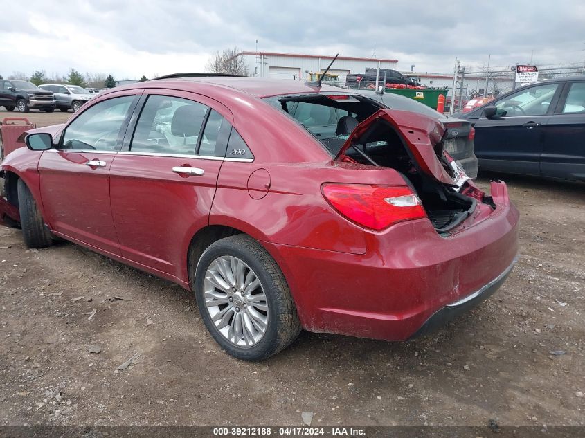2011 Chrysler 200 Limited VIN: 1C3BC2FB7BN601386 Lot: 39212188