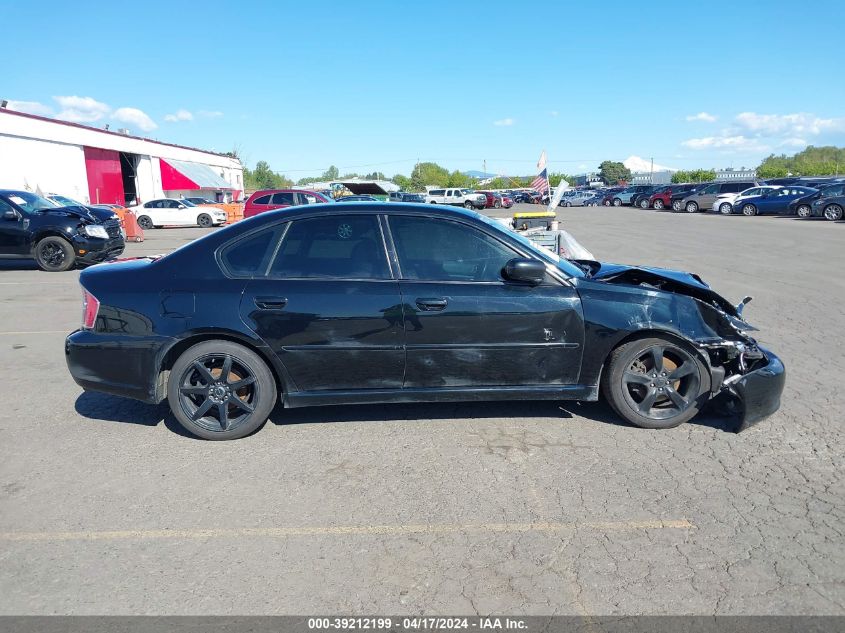 2006 Subaru Legacy 2.5I VIN: 4S3BL626867217039 Lot: 39212199