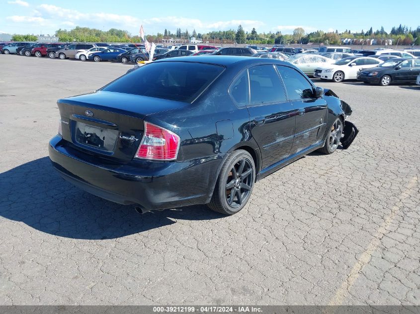 2006 Subaru Legacy 2.5I VIN: 4S3BL626867217039 Lot: 39212199