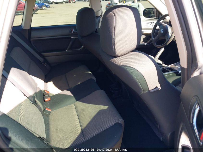 2006 Subaru Legacy 2.5I VIN: 4S3BL626867217039 Lot: 39212199